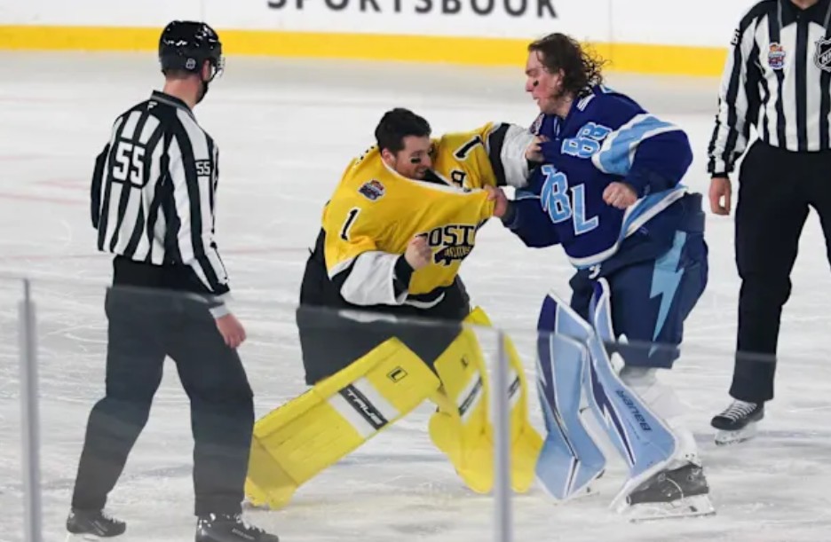 Goalie Fight Last Night Video and Goalie Rage on Ice Goalie Fight Last Night Video and Goalie Rage on Ice