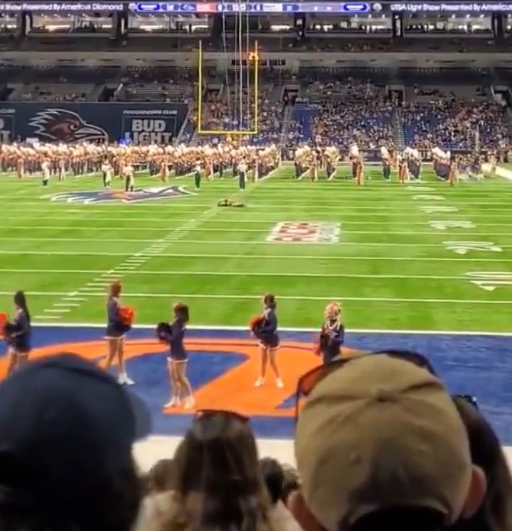 Alamodome Fall Video and The U.S. Air Force Service Member Dies