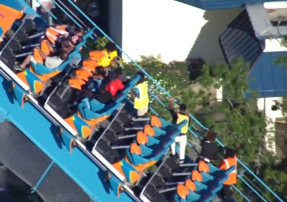 Six Flags Over Georgia Goliath Roller Coaster Video and One Dead